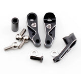 Powerhobby Aluminum Servo Saver Bellcrank Black Kyosho Fazer MK2 / Mad Van VE