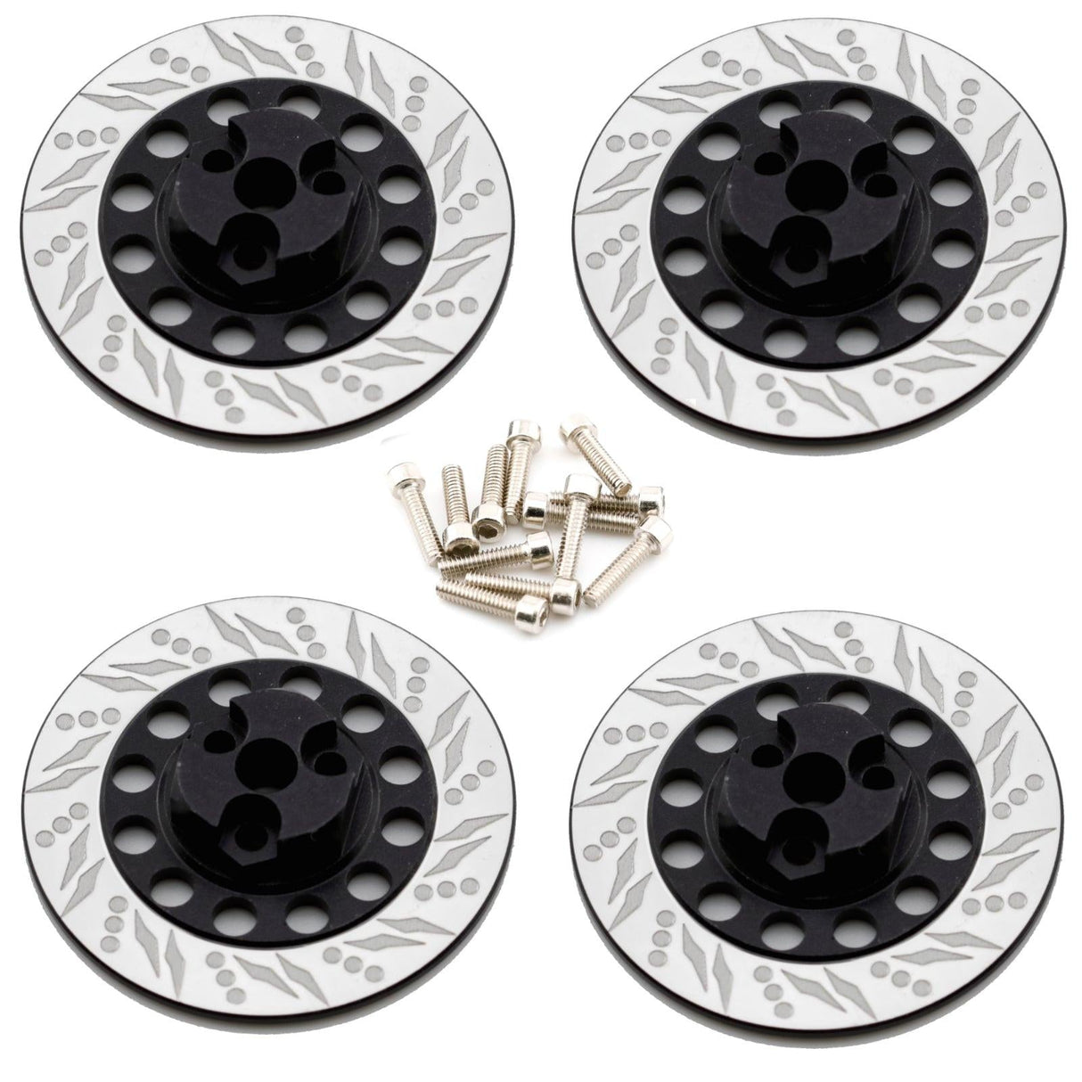 Powerhobby Dummy Disc Brake Hex Black FOR Kyosho Fazer