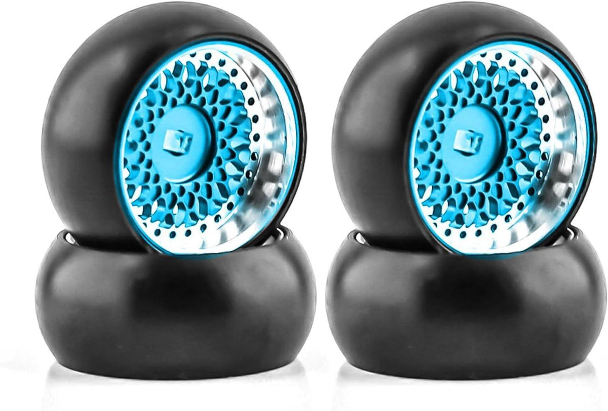 Drift Tire / Wheels for 1/28 Wltoys K969 K989 P929 & Kyosho Mini-Z