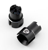 Powerhobby Aluminum Rear Wheel Shaft Black Kyosho Fazer MK2