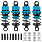 Powerhobby Aluminum 52MM Shocks Blue (4) 1/10 Touring Car
