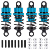 Powerhobby Aluminum 52MM Shocks Blue (4) 1/10 Touring Car