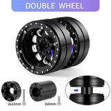 Powerhobby Beadlock 2.2" Dual Wheels / Rims 1/10 Rock Crawler