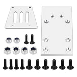 Powerhobby Wheelbase Extension 40mm Silver For Traxxas Rustler Bandit