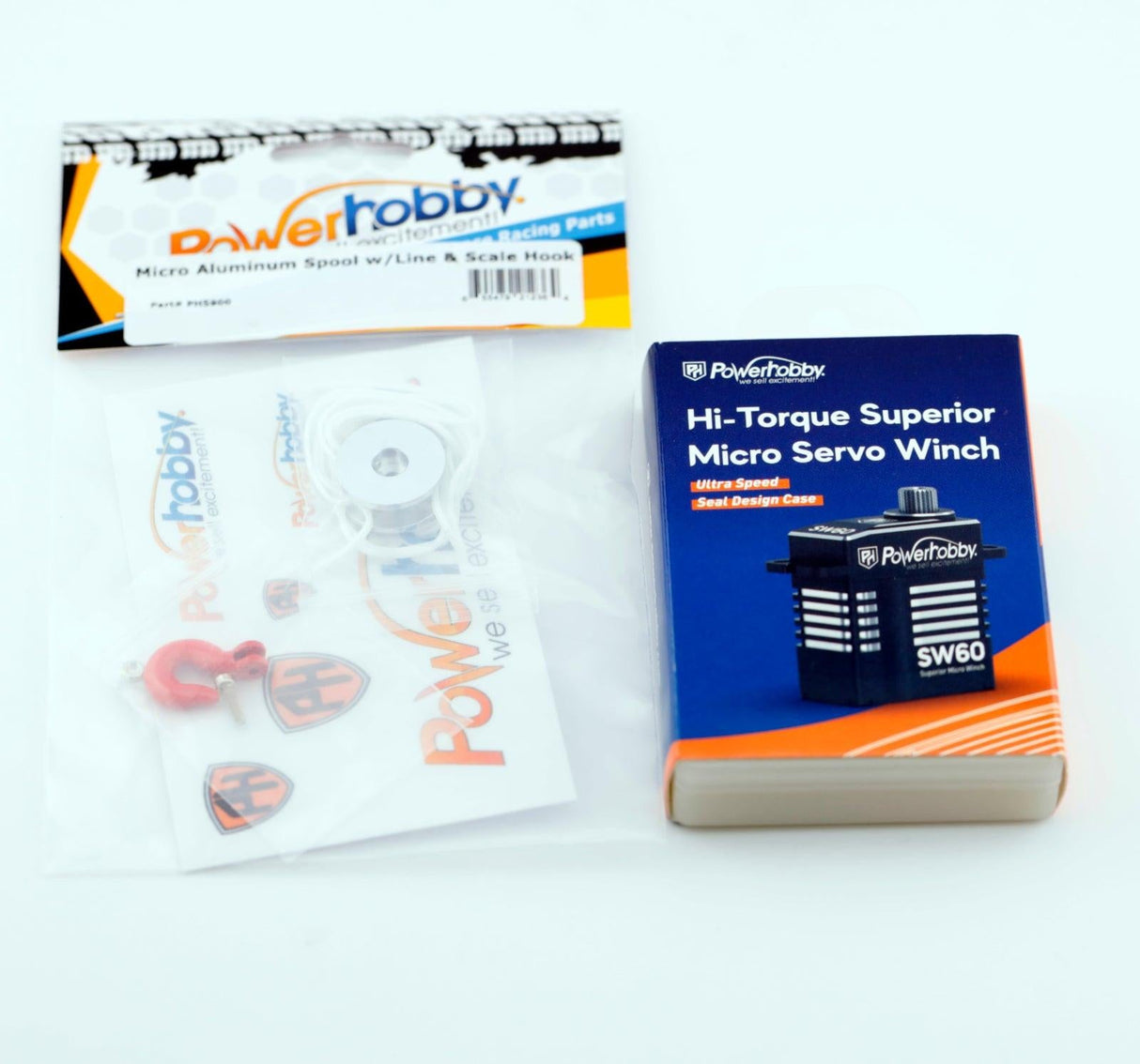 Powerhobby SW60 High Torque Superior Micro Winch Servo
