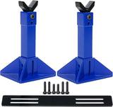 Powerhobby RC Car Jack Stand Blue for 1/8 1/10 Scale Rock Crawler