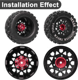 Powerhobby 6x30 to 14mm Aluminum Hex  Adapters (4) Pro-Line Arrma Senton Granite Wheel