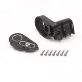 Powerhobby Aluminum Gear Box w Cover Black Axial SCX30