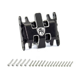 Powerhobby Aluminum Gear Box and Skid Plate Black Axial SCX30