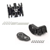 Powerhobby Aluminum Gear Box and Skid Plate Black Axial SCX30