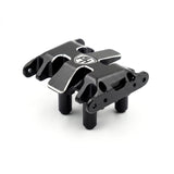 Powerhobby Aluminum Gear Box and Skid Plate Black Axial SCX30