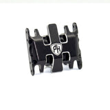 Powerhobby Aluminum Gear Box and Skid Plate Black Axial SCX30