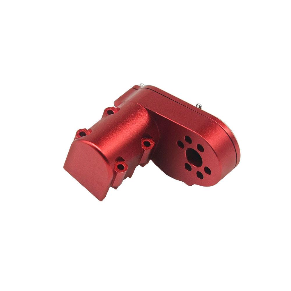 Powerhobby Aluminum Gear Box and Skid Plate Red Axial SCX30