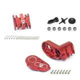 Powerhobby Aluminum Gear Box + Skid Plate With Gears Red Axial SCX30