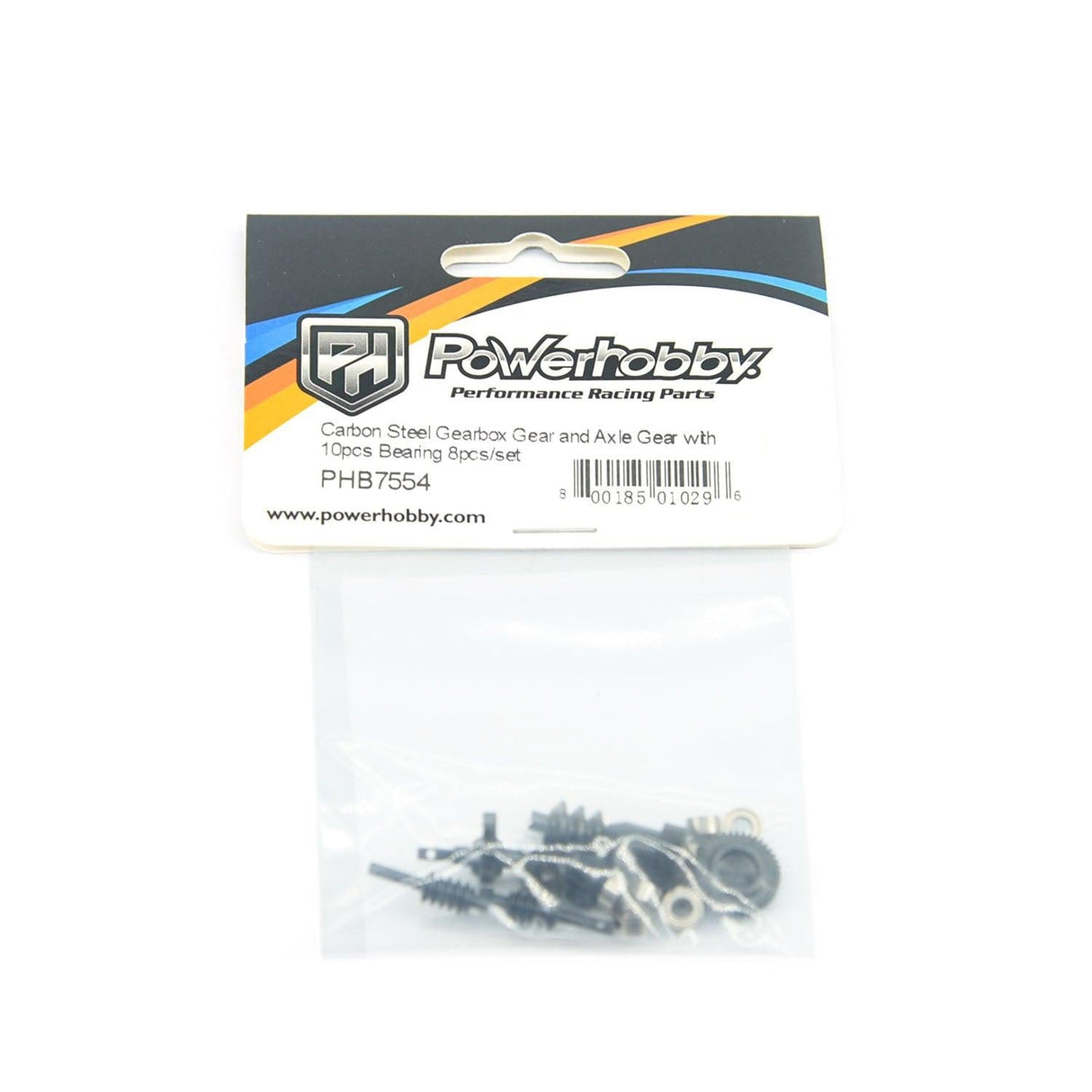 Powerhobby Carbon Steel Gearbox Gear and Axle Gears w Bearings Axial SCX30