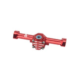 Powerhobby Aluminum Rear Axle w Cover Red Axial SCX30
