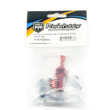 Powerhobby Aluminum Front + Rear Complete Axles w Brass Upgrades Red Axial SCX30