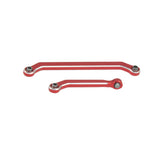 Powerhobby Aluminum Chassis Links + Steering Links Red Axial SCX30