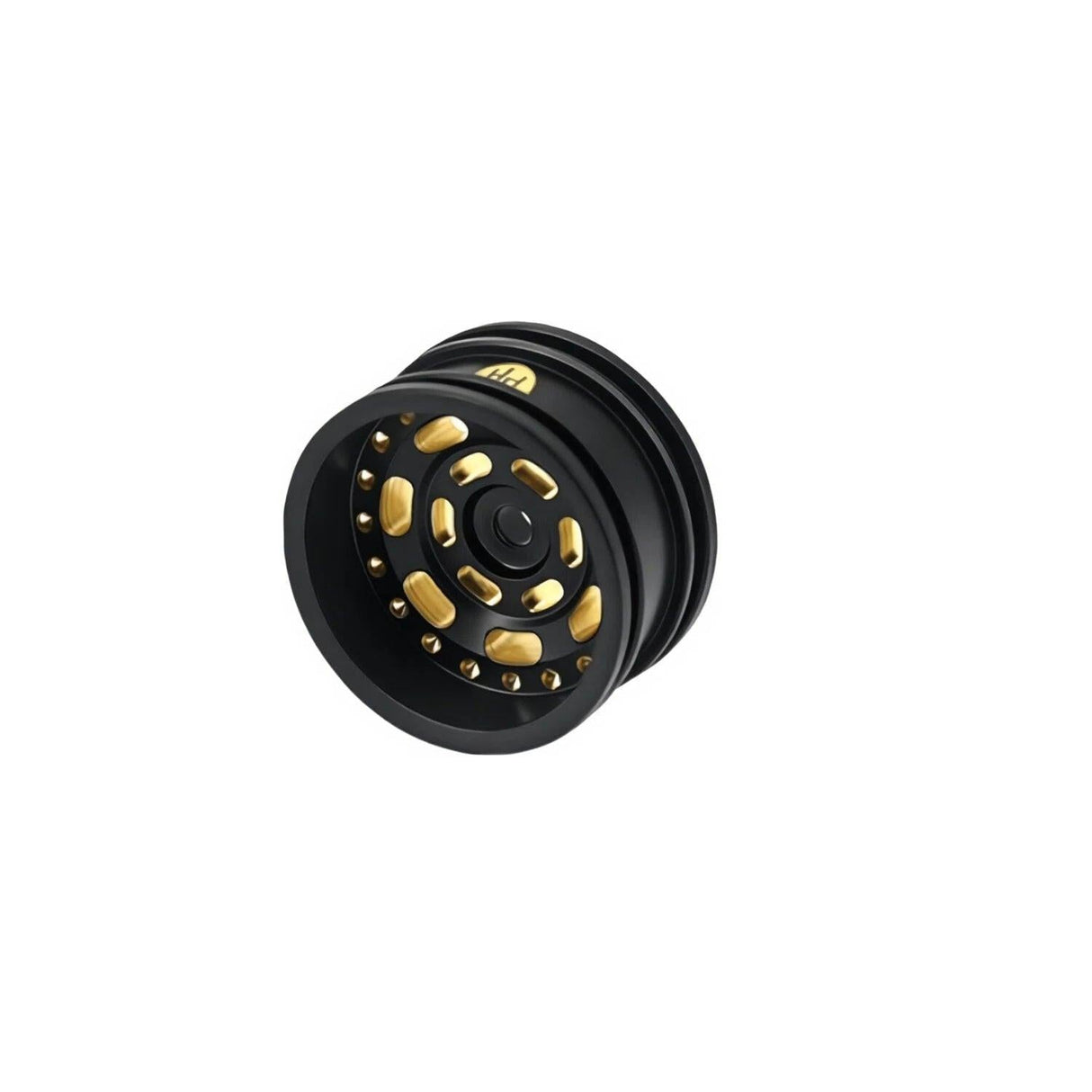 Powerhobby Brass Wheels 0.7" Offset  3.6mm Black (4) Axial SCX30