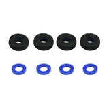 Axial SCX30 39mm Tires with Silicon Insert (4) Blue