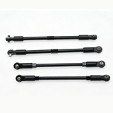 Powerhobby Aluminum Front / Rear Tie Rods Black FOR Traxxas E-Maxx / T-Maxx
