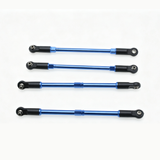Powerhobby Aluminum Front / Rear Tie Rods Blue FOR Traxxas E-Maxx / T-Maxx