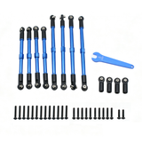 Powerhobby Aluminum Pull Rods Blue FOR Trxxas 1/16 Slash