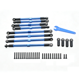 Powerhobby Aluminum Pull Rods Blue FOR Trxxas 1/16 Slash