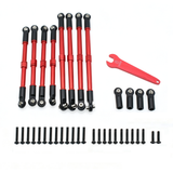 Powerhobby Aluminum Pull Rods Red FOR Trxxas 1/16 Slash