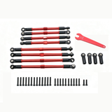 Powerhobby Aluminum Pull Rods Red FOR Trxxas 1/16 Slash