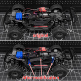 Powerhobby Blue Battery Holder Mount FOR Traxxas 1/16 Mini Slash