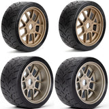 Powerhobby 1/8 Gripper Front Rear 42/54/100 Belted Tires Gold V2 Arrma LIMITLESS