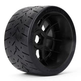 Powerhobby 1/8 Gripper 54/100 Belted Mounted Tires 17mm Black Wheels V2 (2)