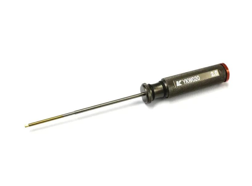 Kyosho YKW020TCB KANAI TOOL Hex Wrench Driver (2.0mm/Ti-Coating)