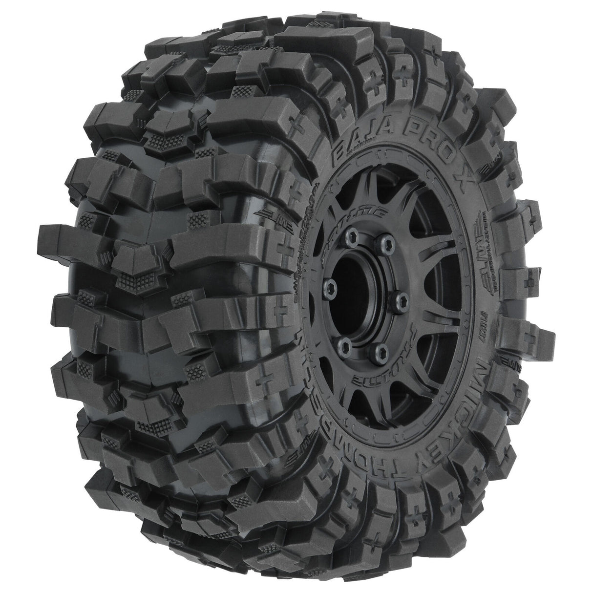 PROLINE RACING PRO1023710 1/10 Mickey Thompson Baja Pro X F/R 2.8" Tires MTD 12mm/14mm Raid (2)