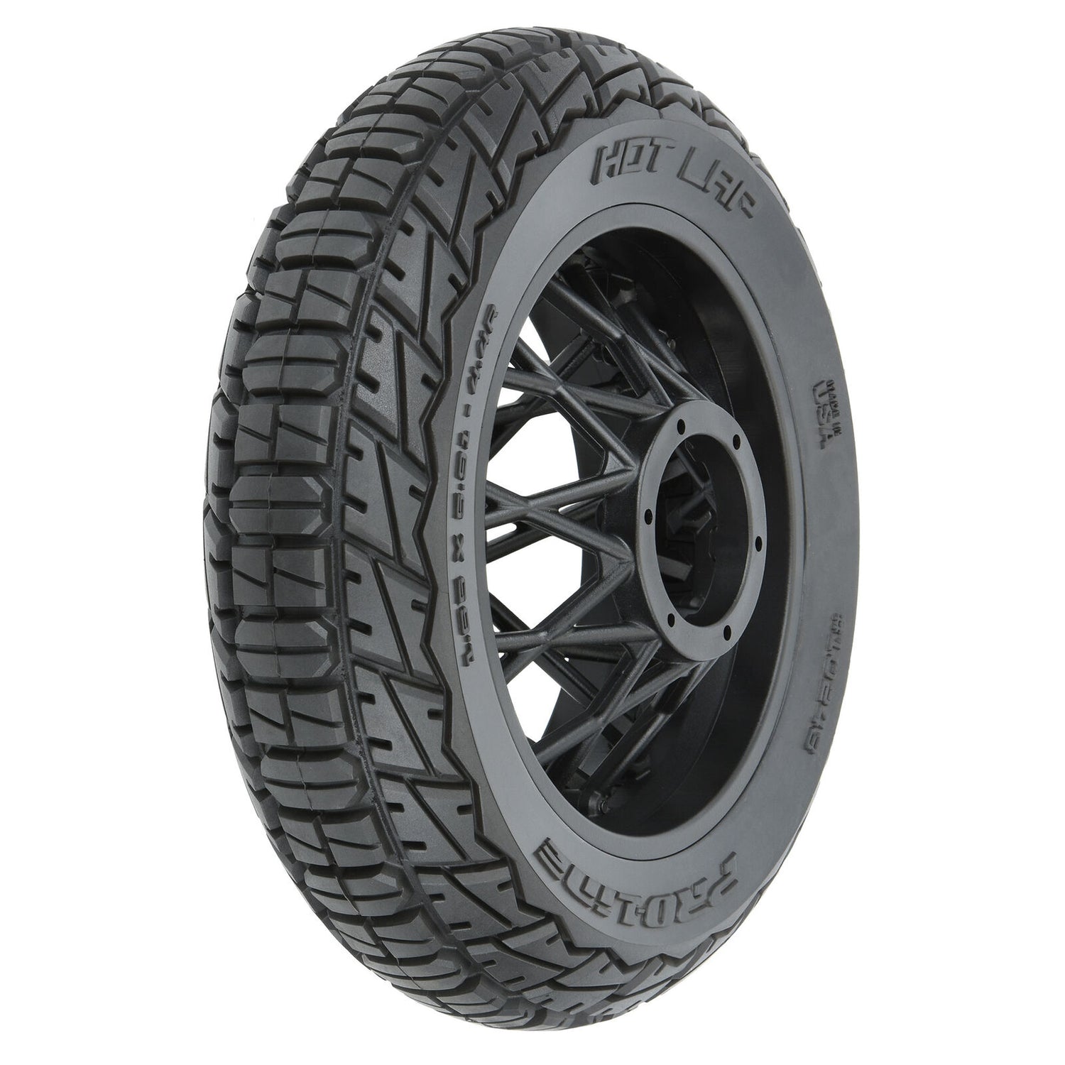 PROLINE 1/4 Hot Lap MX S3 Rear Tire MTD Black Supermoto Wheel: Promoto-MX