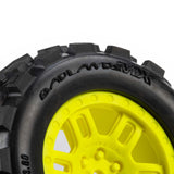 Pro-Line PRO1030112 Badlands MX Tires Yellow 12mm ARRMA Mini Kraton (2)