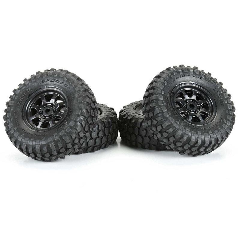 Pro-Line 1030610 1/30 BFG Krawler T/A KX F&R Mounted Blk Icon Nuevo: Axial SCX30