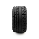 Pro-Line Menace Street Tires Yellow Wheels Mini Kraton (2)
