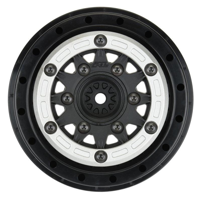 Pro-Line PRO281103 1/10 Raid Bead-Loc F/R 2.2/3.0 SC 2 Silvr/Blk