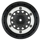 Pro-Line PRO281103 1/10 Raid Bead-Loc F/R 2.2/3.0 SC 2 Silvr/Blk