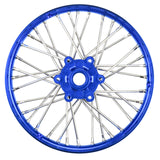 PROLINE 283600T1 1/4 Pro-Spec Aluminum V2 Bead Front Wheel Blue/Blue (1): Promoto-MX