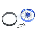 PROLINE 283600T1 1/4 Pro-Spec Aluminum V2 Bead Front Wheel Blue/Blue (1): Promoto-MX