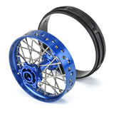 PROLINE PRO283700T1 1/4 Pro-Spec Aluminum V2 Bead Rear Wheel Blue/Blue (1): Promoto-MX