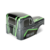 Proline PRO360621 1/10 Limited Edition Pre-Cut/Pre-Painted Comp Wagon Cab-Only Body 12.3" (313mm) Wheelbase Crawlers, Grey/Black