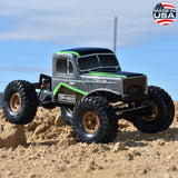 Proline PRO360621 1/10 Limited Edition Pre-Cut/Pre-Painted Comp Wagon Cab-Only Body 12.3" (313mm) Wheelbase Crawlers, Grey/Black