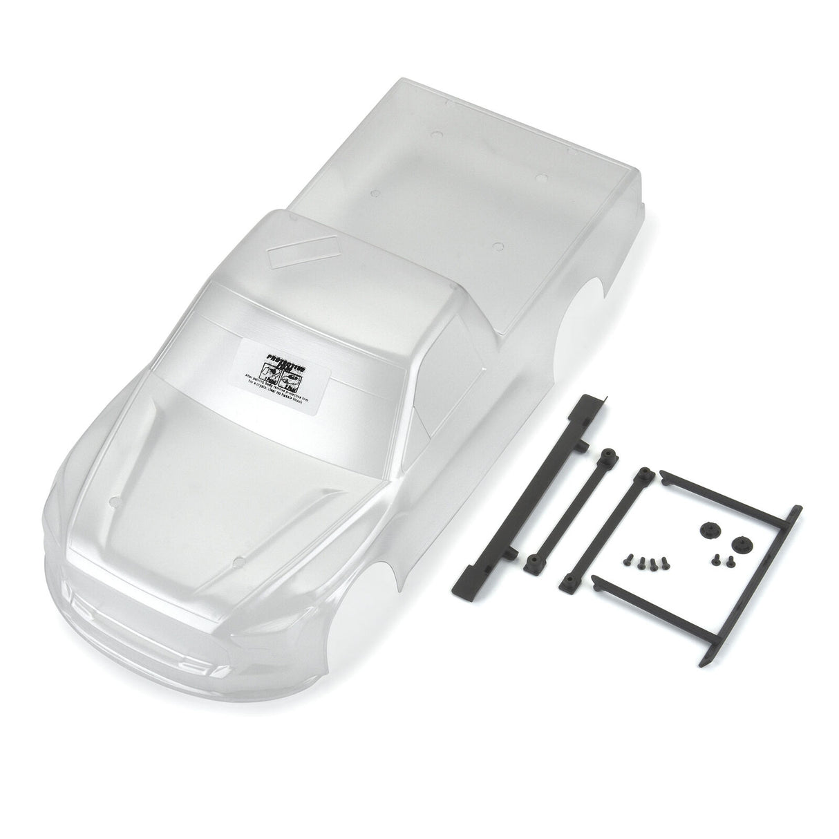 Proline PRO365500 1/12 Pre-Cut 2024 Toyota Tundra Truck Clear Body: Losi NASCAR