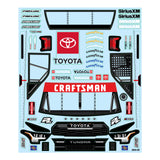 Proline PRO365500 1/12 Pre-Cut 2024 Toyota Tundra Truck Clear Body: Losi NASCAR