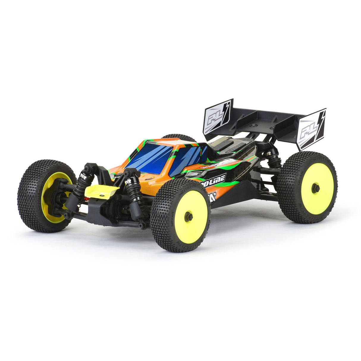 Pro-line Racing PRO367120 Limited Edition 1/14 Pre-Cut/Pre-Painted Axis Tribe (Yellow/Black) Body: Typhon GROM