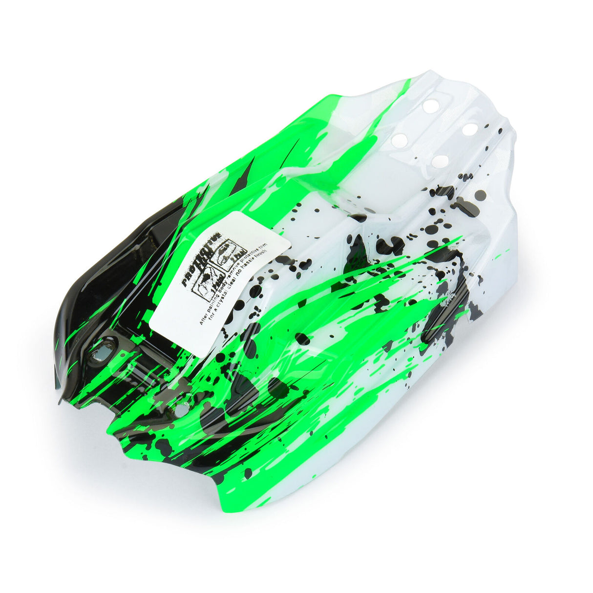 Pro-line Racing PRO367122 Limited Edition 1/14 Pre-Cut/Pre-Painted Axis Splat (Green/White) Body: Typhon GROM